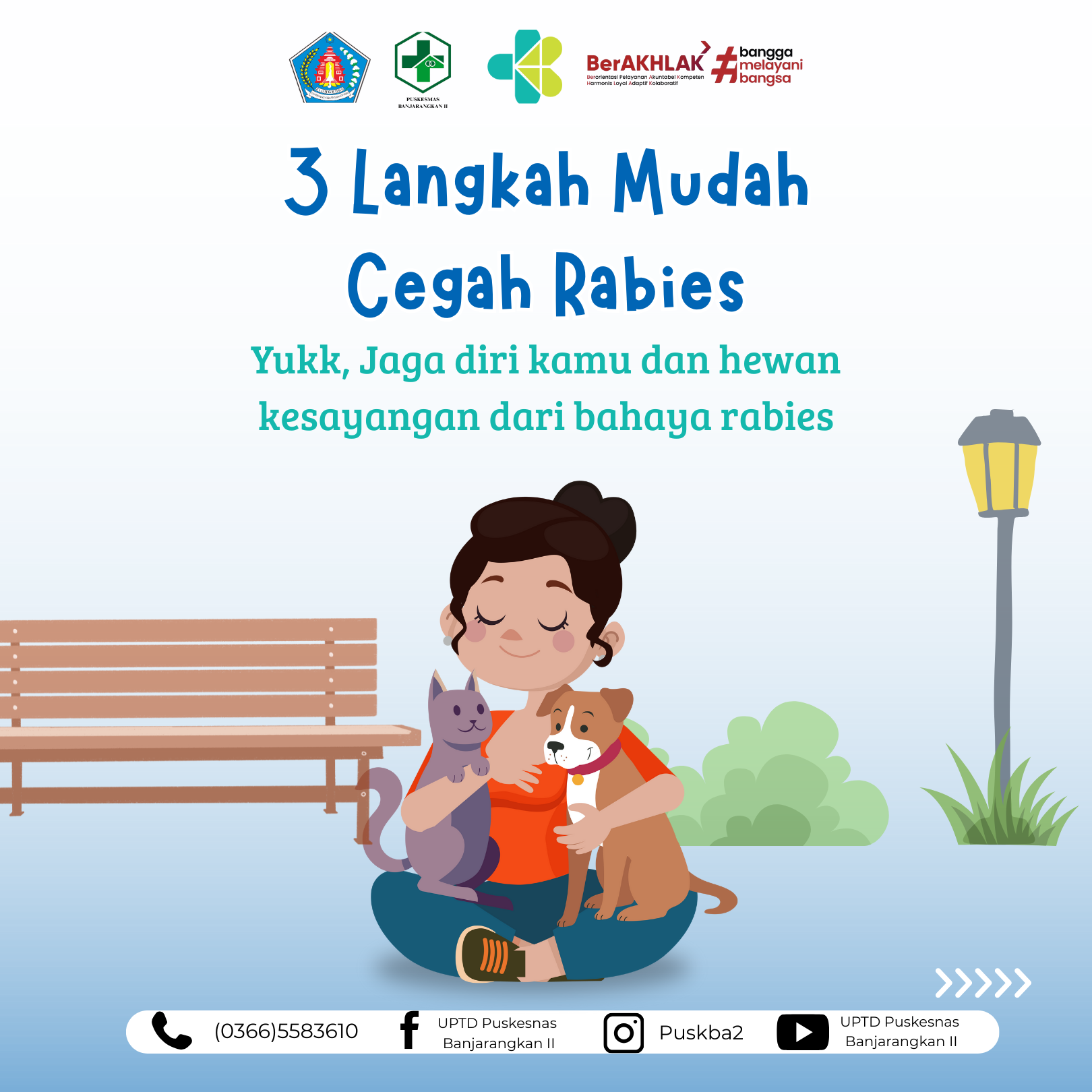 3 Langkah Mudah Cegah Rabies