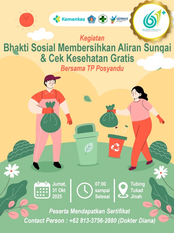 Ayo Bergerak Bersama untuk Lingkungan dan Kesehatan