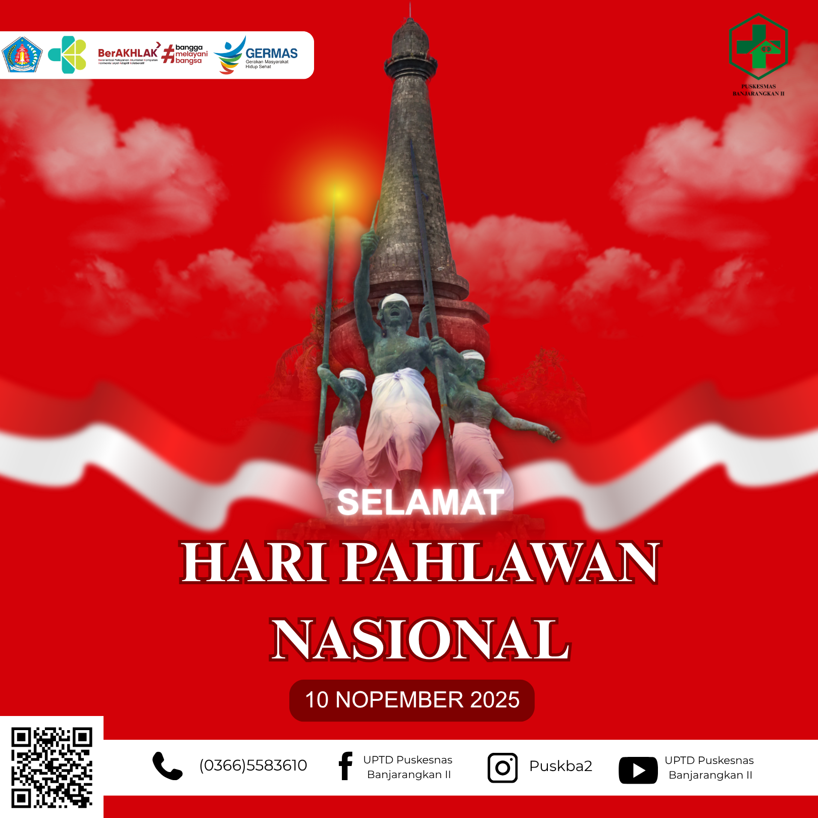 Selamat Hari Pahlawan Nasional 10 November 2025