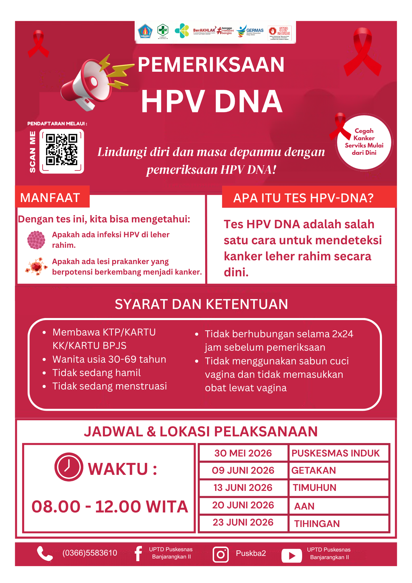 Pemeriksaan HPV DNA untuk Deteksi Dini Kanker Leher Rahim