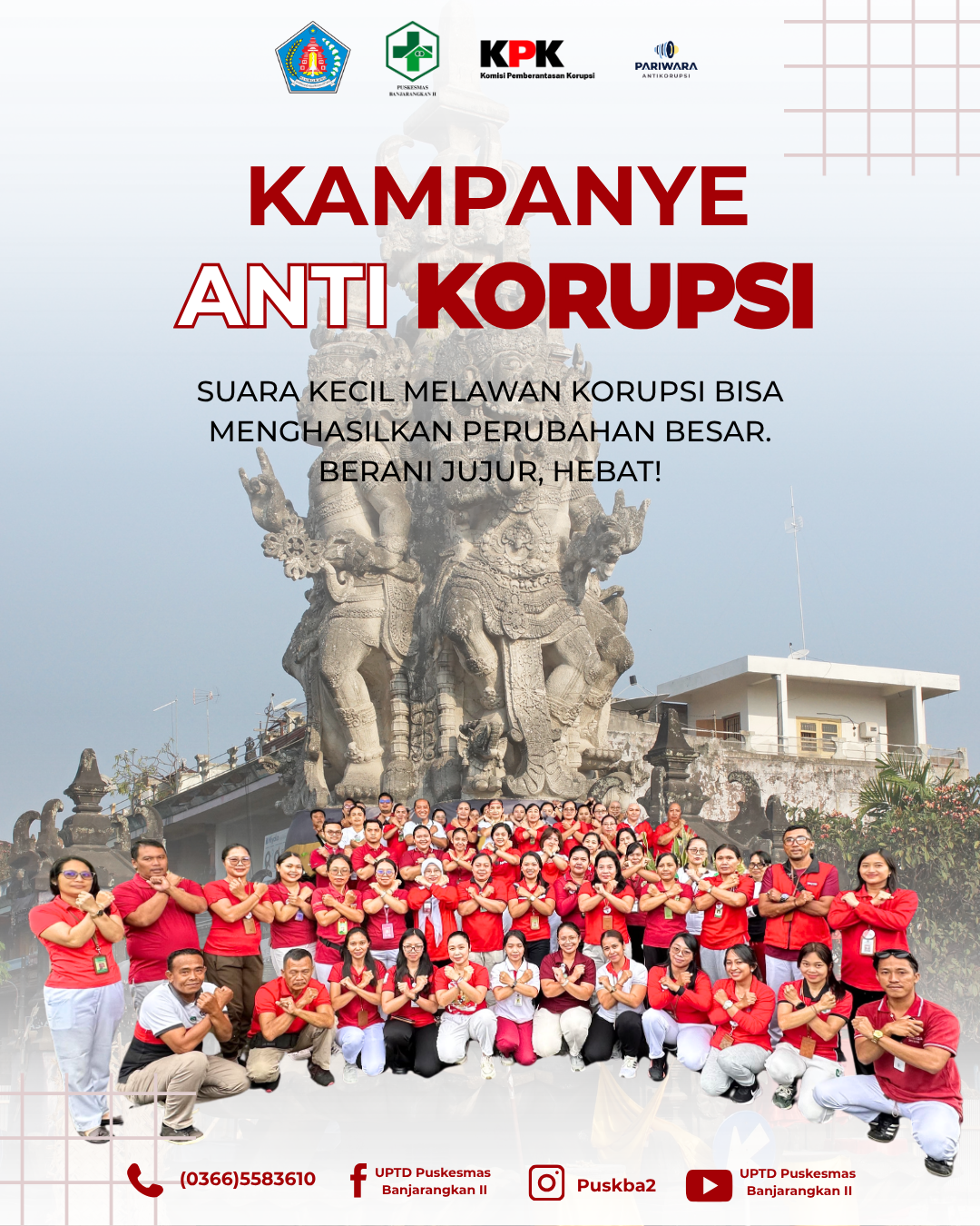Kampanye Antikorupsi, Suara Kecil Melawan Korupsi Bisa Menghasilkan Perubahan Besar
